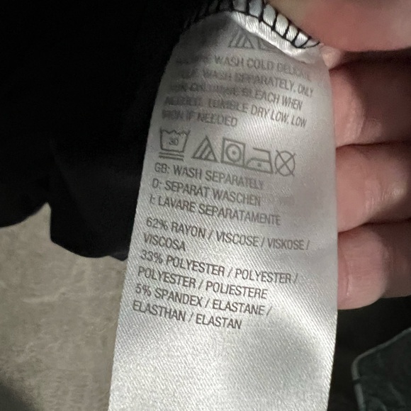 Anybody black short sleeve size 5K top - Picture 5 of 5